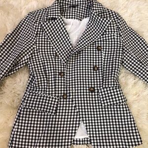 Houndstooth Blazer